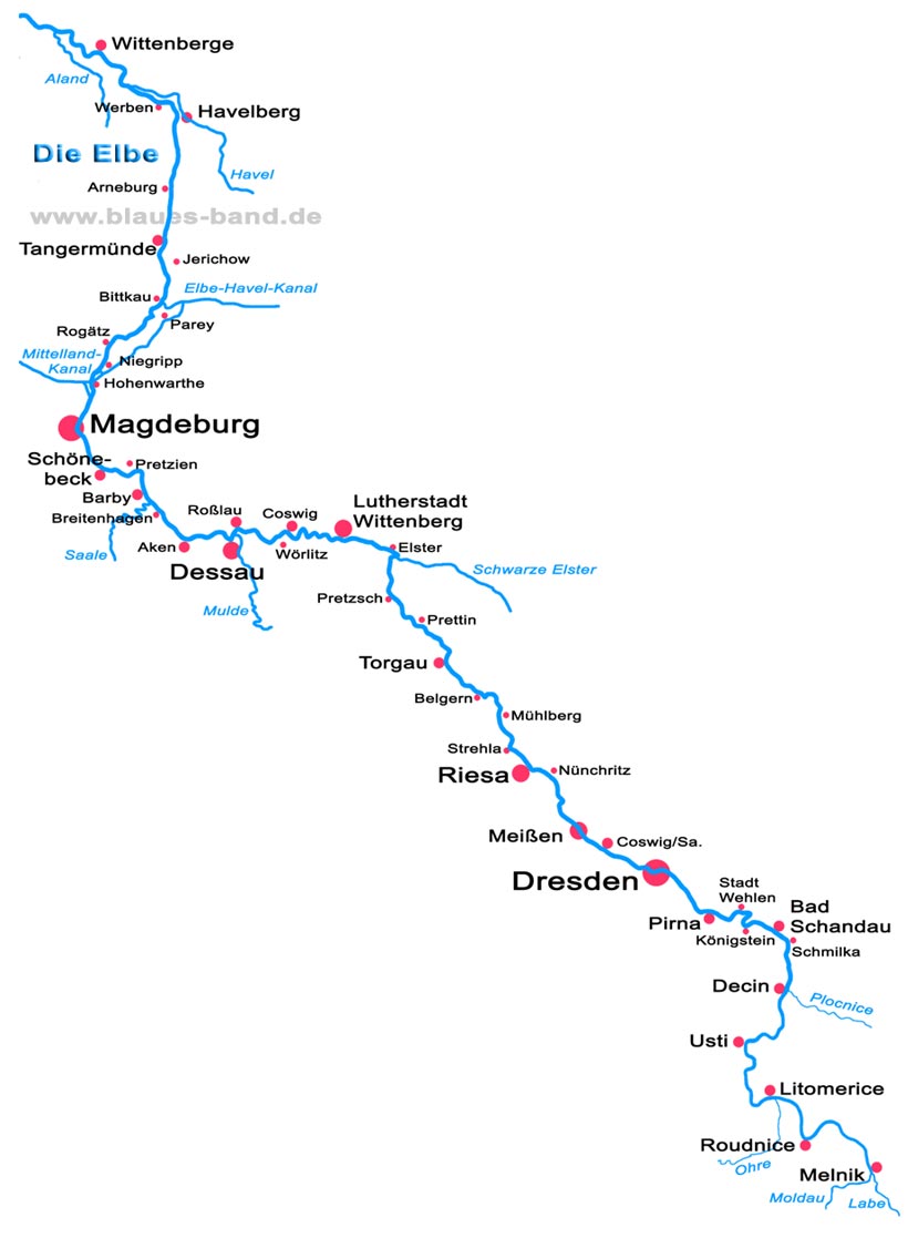 Elbe Übersichtsbild