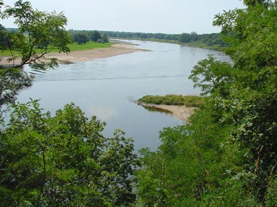 Hochufer zwischen Wittenberg und Coswig