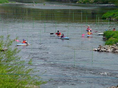 Slalomstrecke Neumühle bei Haynsburg Slalomstrecke Neumühle bei Haynsburg