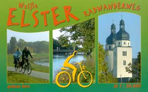 Radwanderkarte Elsterradweg