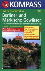 Kompass Wasserwanderatlas 609 Märkische Gewässer