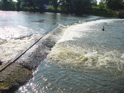 Mulde Wehr Nitzschka