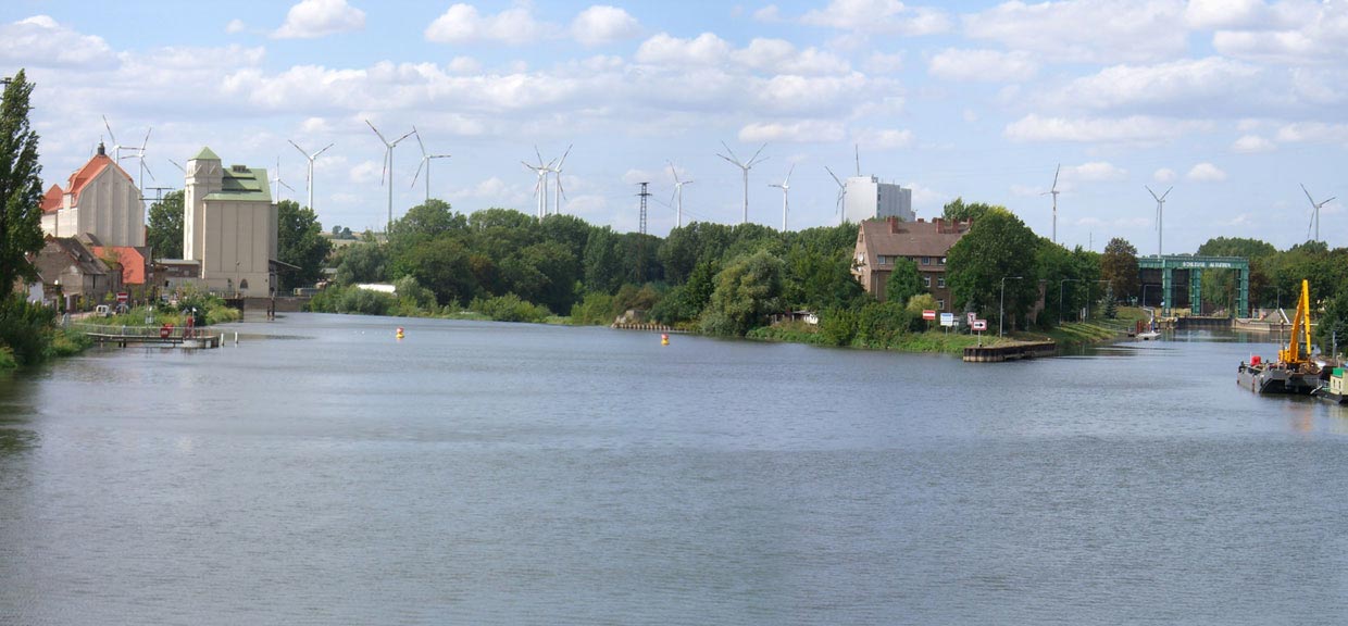 Saale in Alsleben Saale in Alsleben