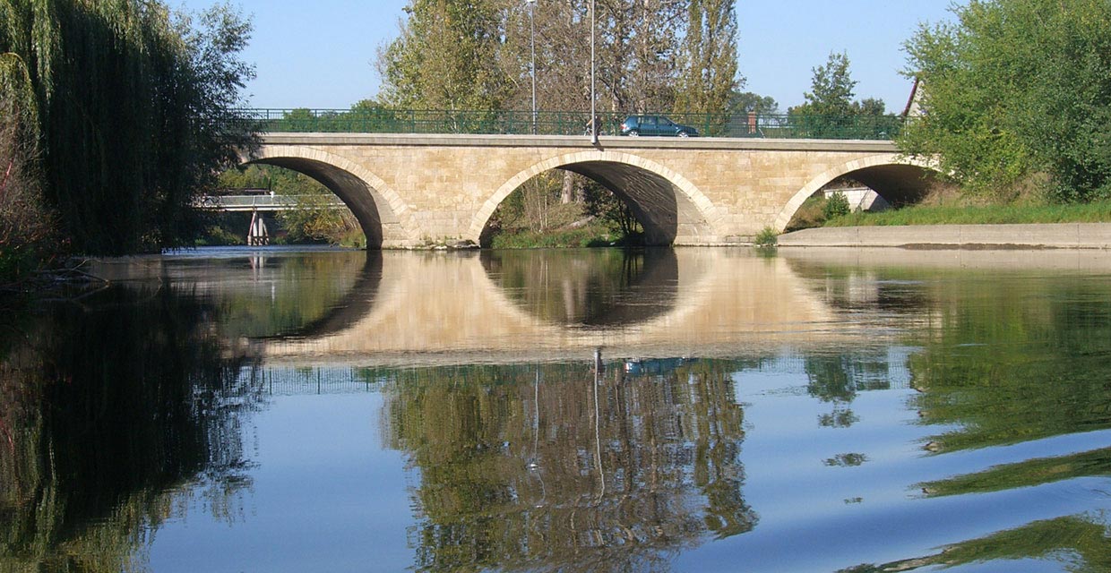 Saalebr&uuml;cke Camburg