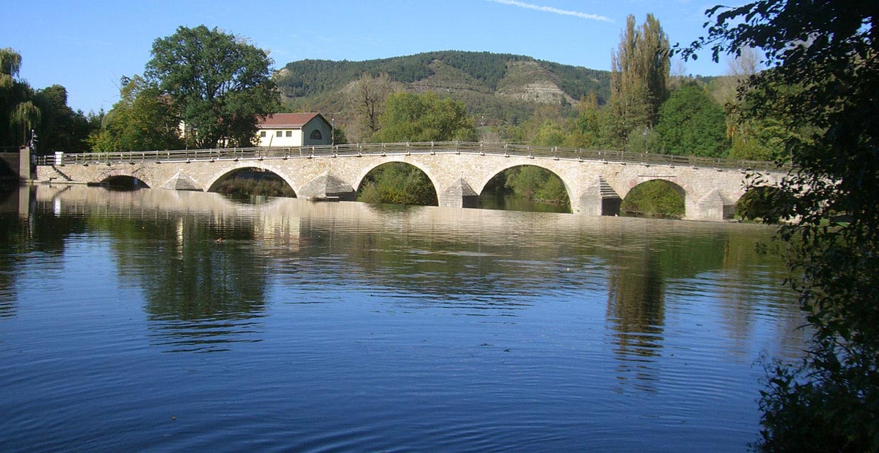 Saalebr&uuml;cke Jena-Burgau