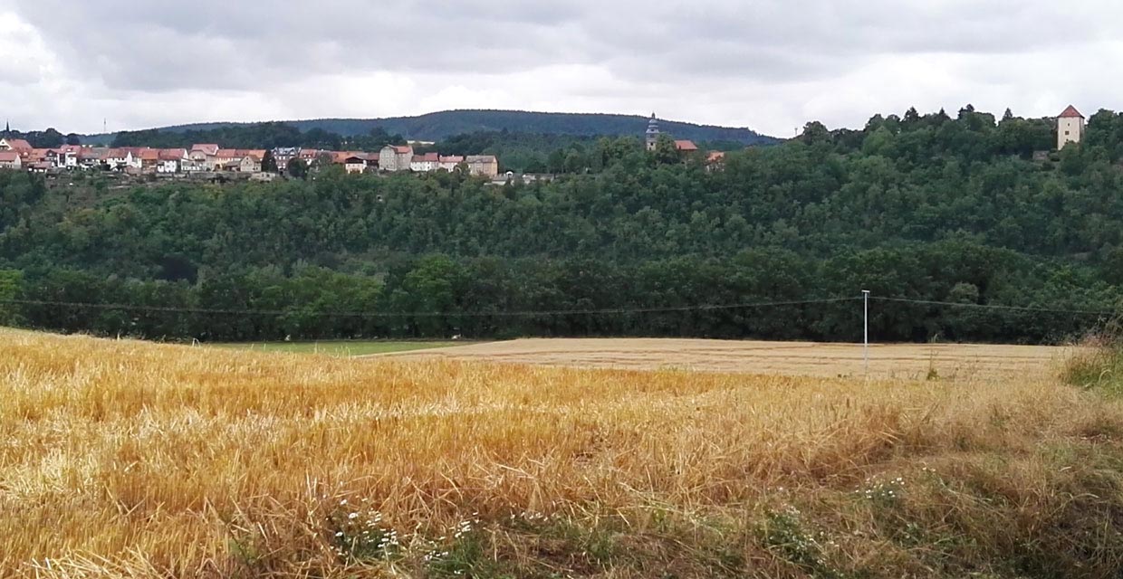Blick nach Orlamünde