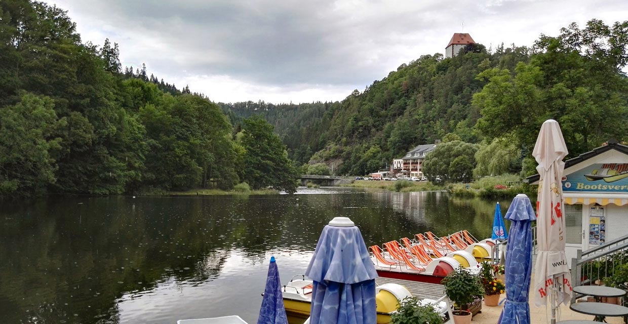 Saale in Ziegenr&uuml;ck