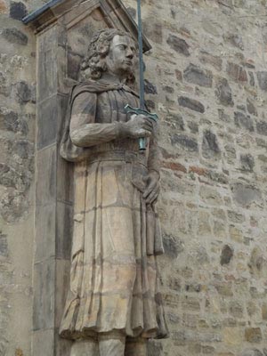 Hallenser Roland Figur