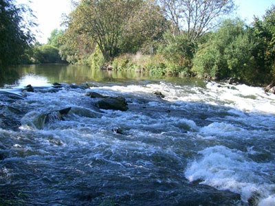 Steinsch&uuml;ttung vor Naumburg