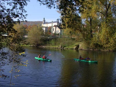 Paddler in Rudolstadt
