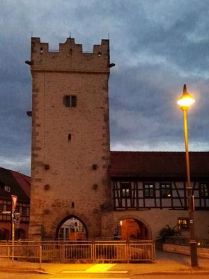 Darrtor der Stadtmauer Saalfeld Darrtor der Stadtmauer Saalfeld