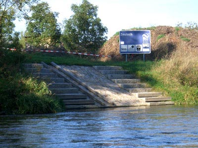 Einsatzstelle in Zeutsch