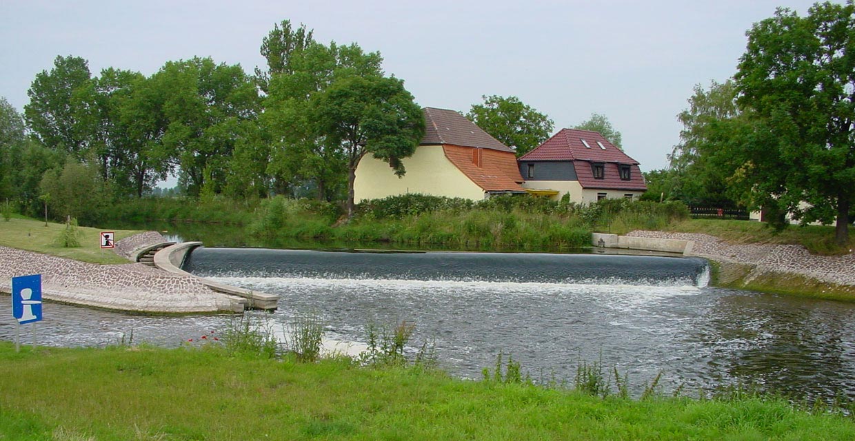 Unstrutwehr in Ritteburg