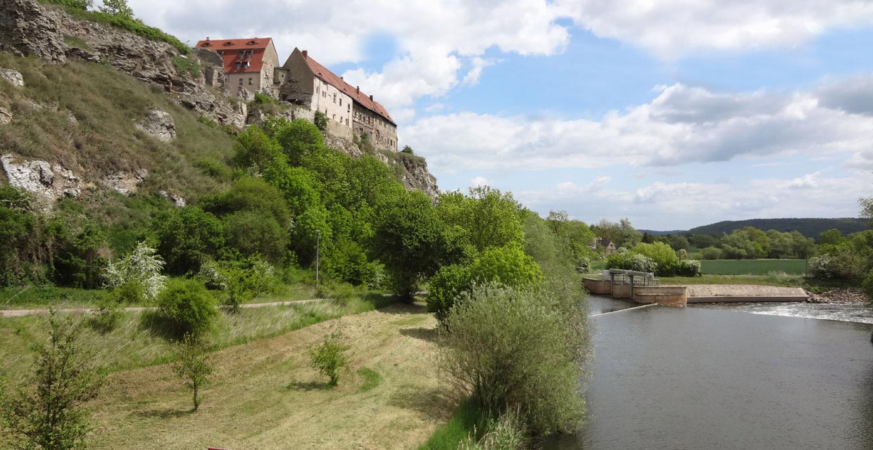 Wendelstein mit Unstrut und Wehr
