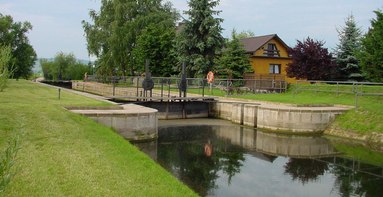 Unstrut-Schleuse Ritteburg