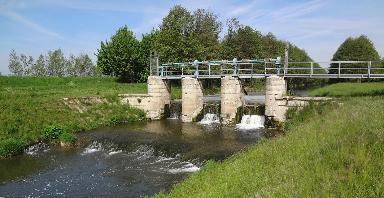 Unstrutwehr Thamsbr&uuml;ck