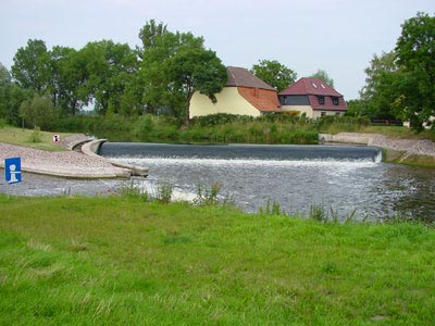 Unstrut Wehr Ritteburg