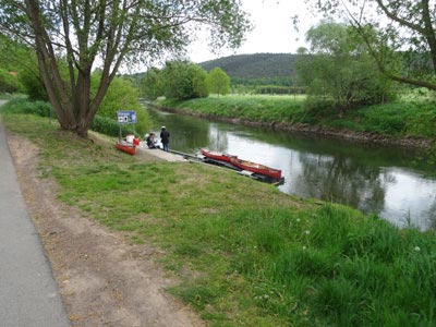 Kanuanleger in Wangen