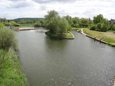 Wehr und Schleuse Wendelstein